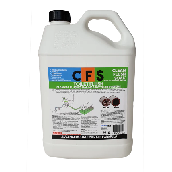 Descaler Toilet Flush Dissolves Uric Acid Concentrate CFS 5L