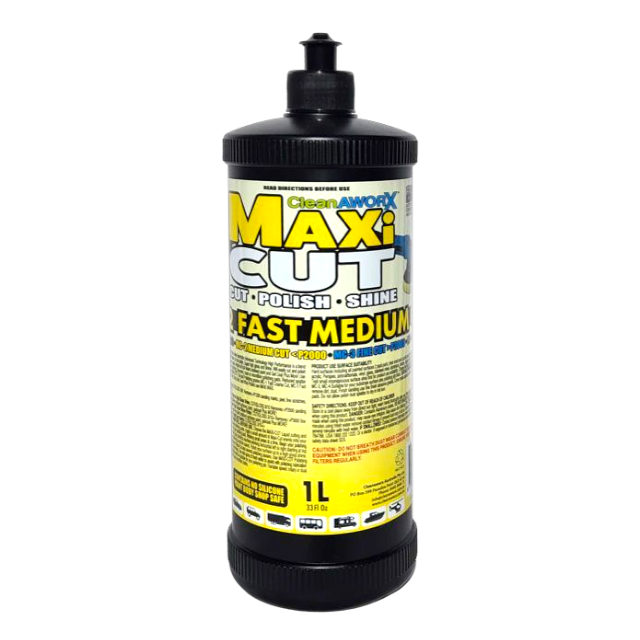 MAXI CUT-2 Medium Cut and Polish Zero Swirls High Gloss Shine 1L