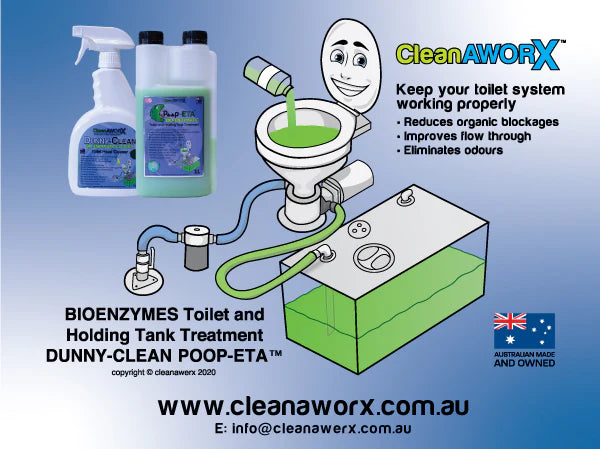 Poop-ETA Enzyme Toilet Holding Tank Treatment 1L