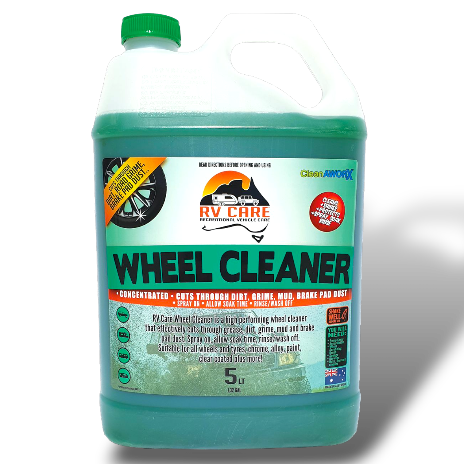 RV CARE WHEEL CLEANER CONCENTRATE 5LT