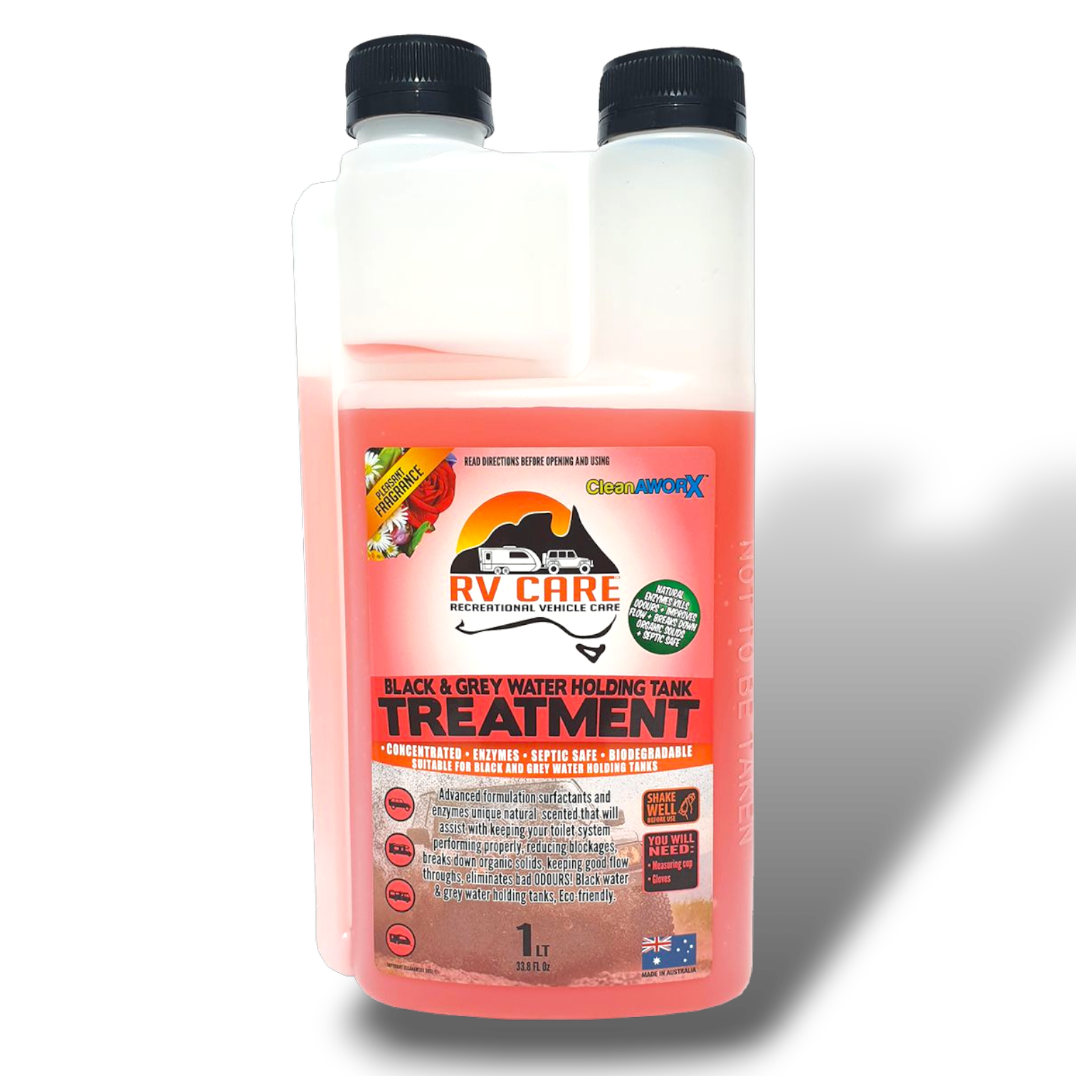 RV CARE BLACK WATER GREY WATER TREATMENT 1LT